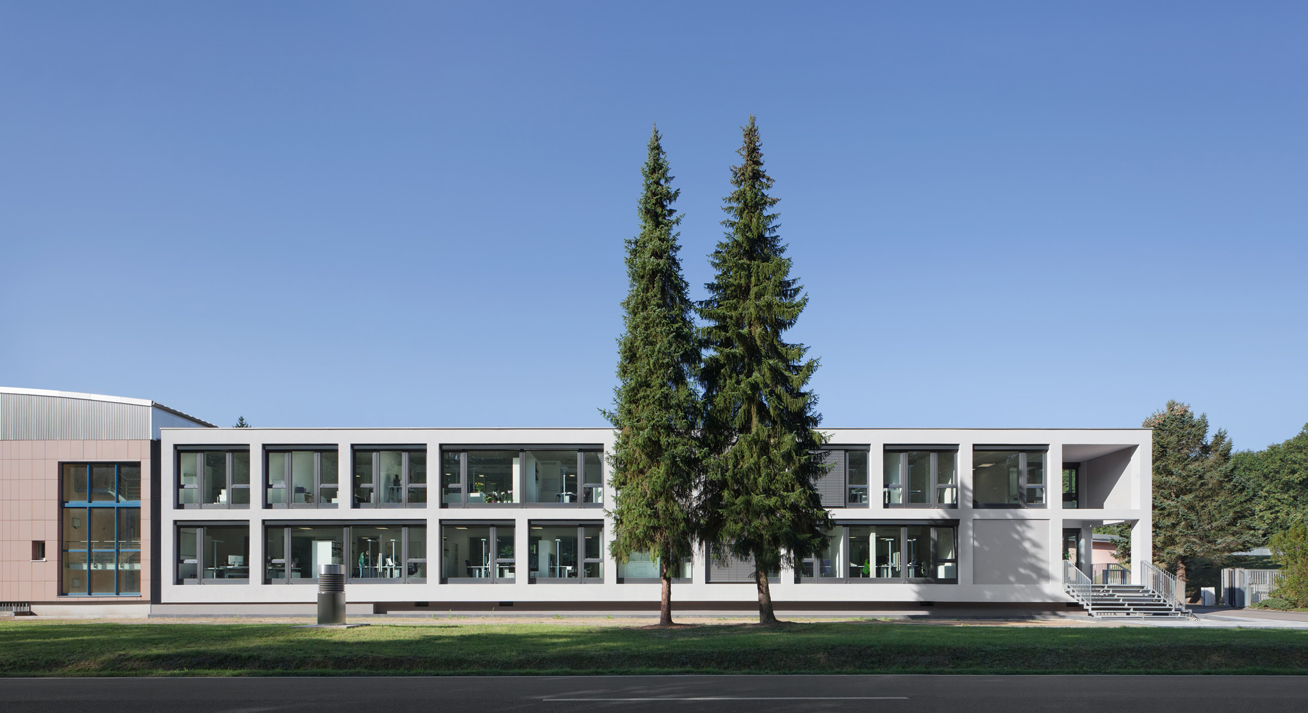 Gebäude des Wasserwerkes