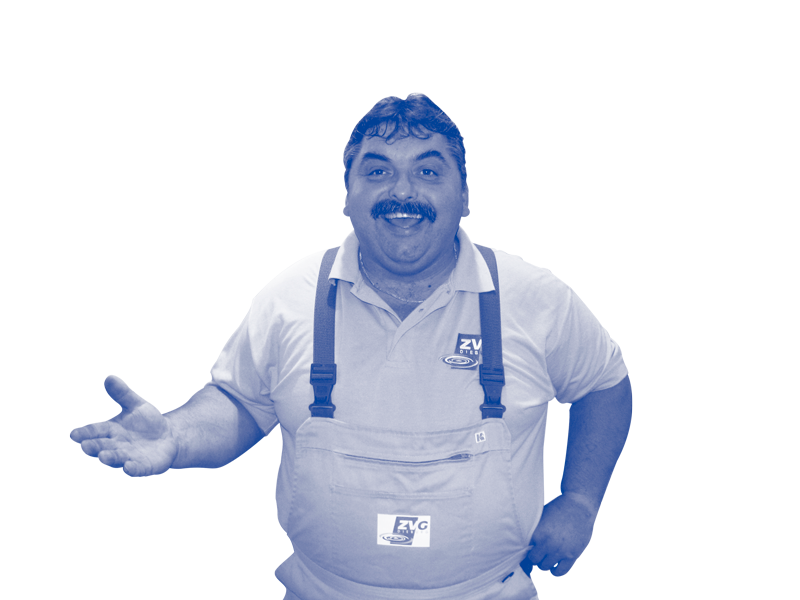 Funfact-Bild: Mitarbeiter macht einladende Geste